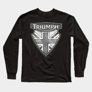 Papa Hash Apparel: Triumphant Shield Long Sleeve T-Shirt
